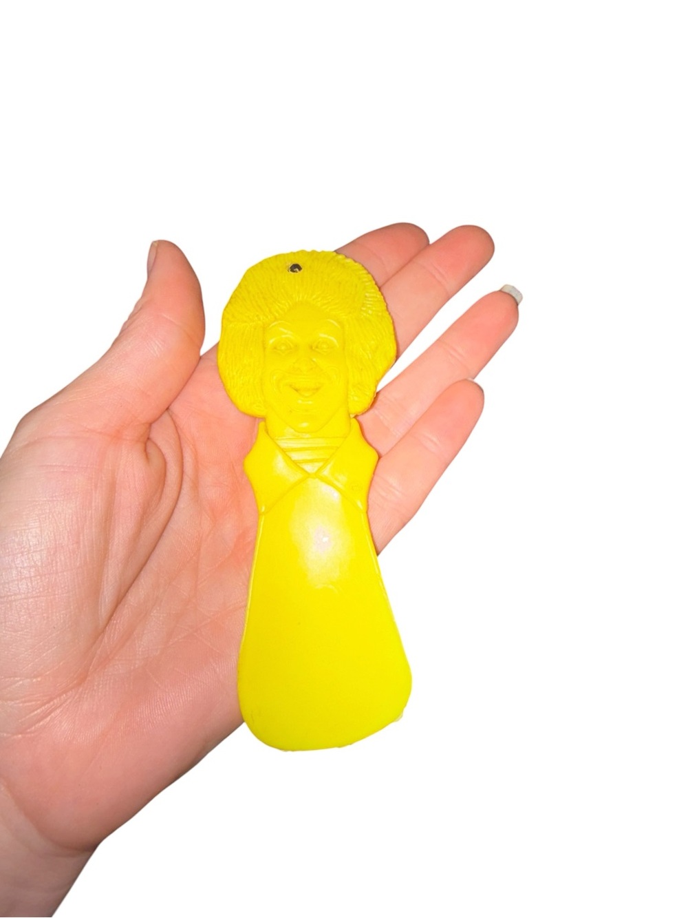 Vintage yellow Ronald McDonald shoehorn